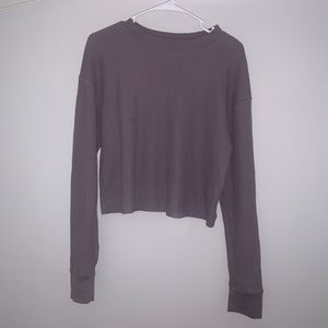 Target Wild Fable purple waffled long sleeve